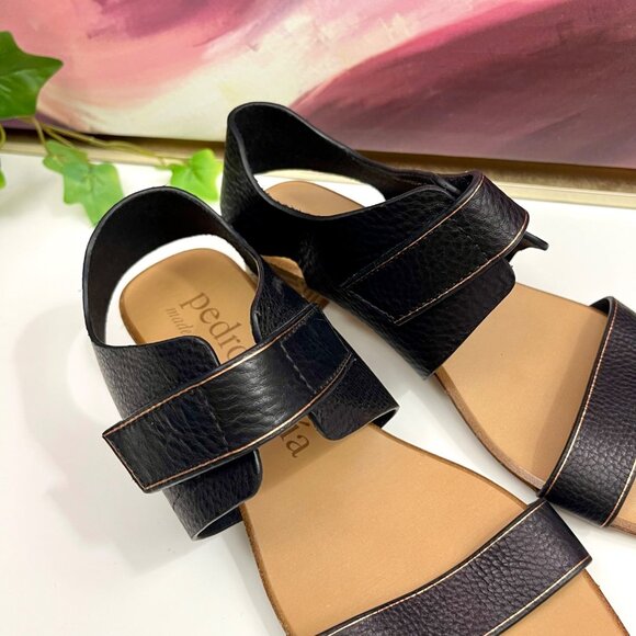 Pedro Garcia Zirel Slingback Block Heel Sandal in Black Size EU 37 / US 7 - Picture 11 of 15